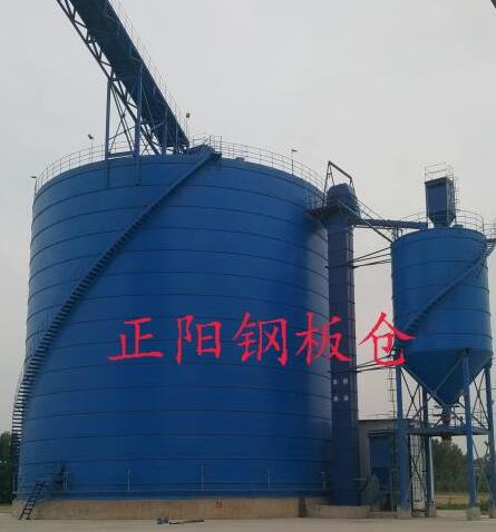 育才镇大型矿粉钢板库