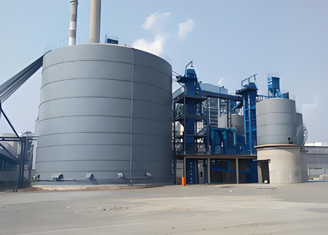 育才镇1万吨钢板仓